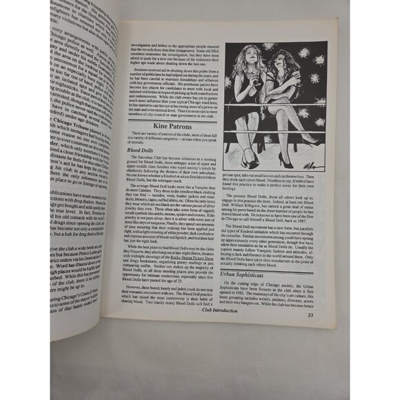 Succubus Club Of Life Devoured White Wolf WW2104 Softcover - Picture 9 of 14